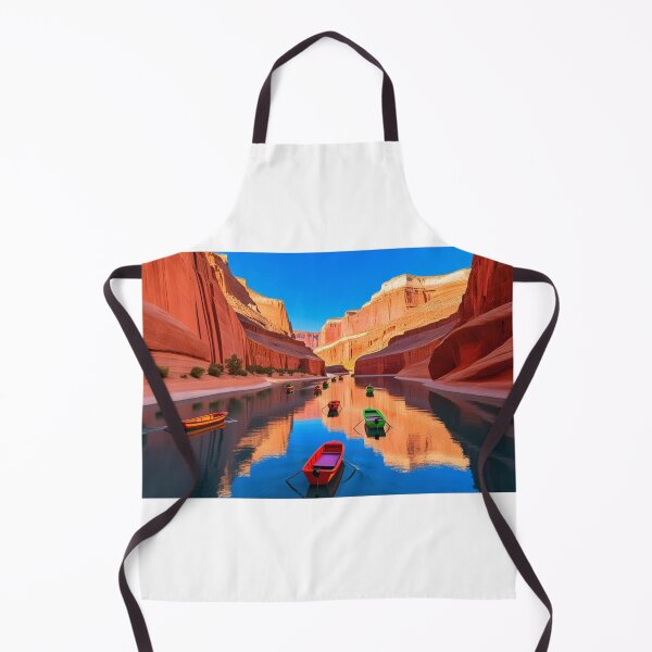 Item preview, A tranquil river winding through a canyon designed and sold by EtCreative.
