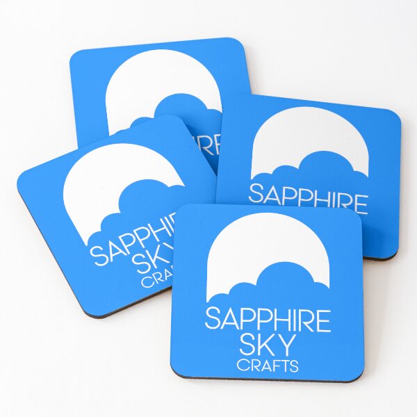 Item preview, Sapphire Sky Crafts Logo - White designed and sold by Sapphire Sky Crafts.
