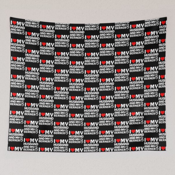 Item preview, I Love My Husband And My Berner designed and sold by TheAnimalZ00.