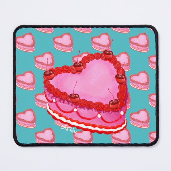 Item preview, Heart Shaped Cherry Cake designed and sold by Chelseigh Rae Artistry.
