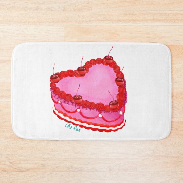 Item preview, Heart Shaped Cherry Cake designed and sold by Chelseigh Rae Artistry.