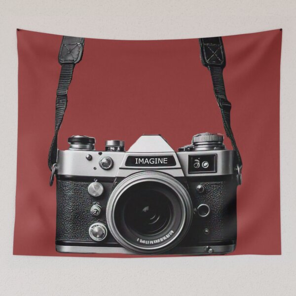 Item preview, "Classic Film Camera on Display" designed and sold by Wiredart.