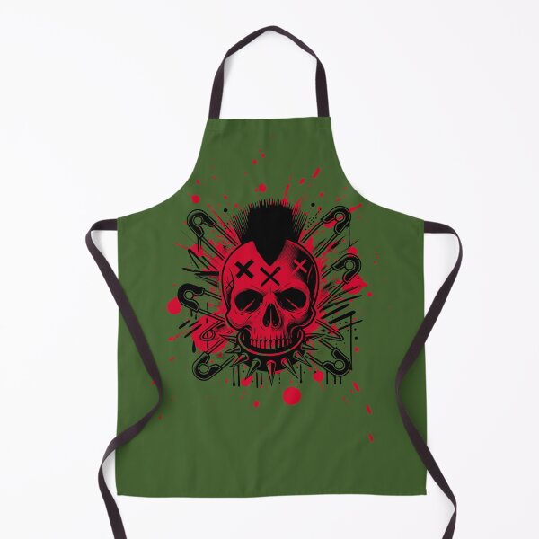 Item preview, Punk Skull With Splatter designed and sold by UNK-Fatigues.