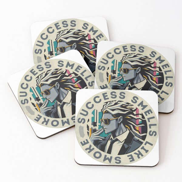 Item preview, Success Smells Like Smoke | Retro Noir Business Art designed and sold by GALUMARKET.
