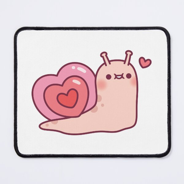 Item preview, Cute Snail With Heart Shaped Shell designed and sold by rustydoodle.