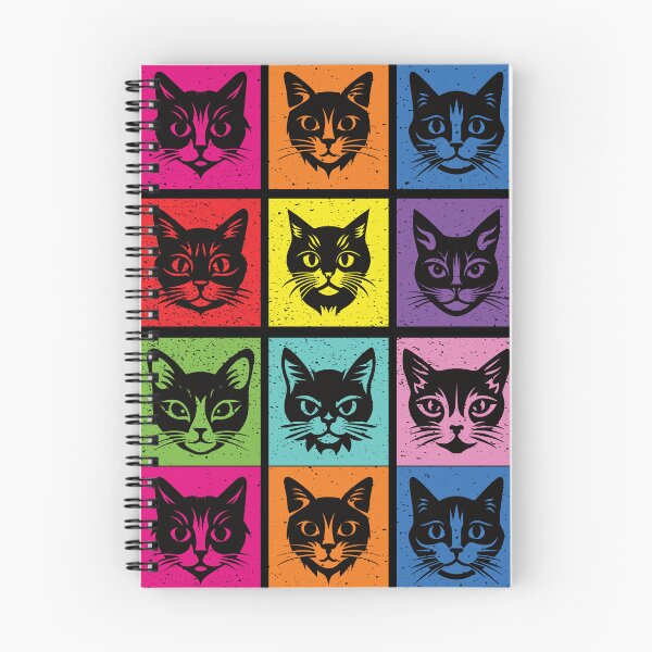Item preview, Purrfect Pop Art - Multicolor Meow designed and sold by FaeryNuff.