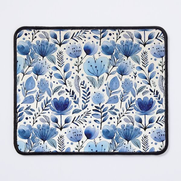 Item preview, Blue Flowers designed and sold by ViaARTfactory.