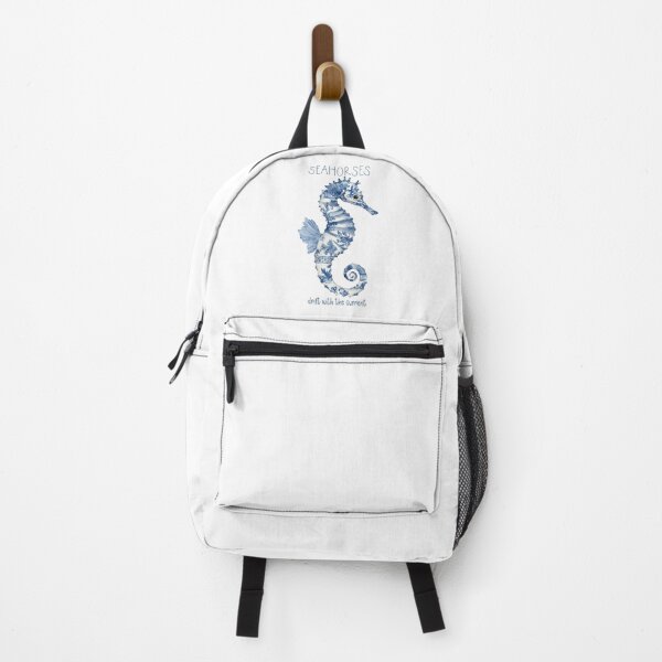 Item preview, Toile Seahorse - Drift with the Current designed and sold by AquarellesWorks.