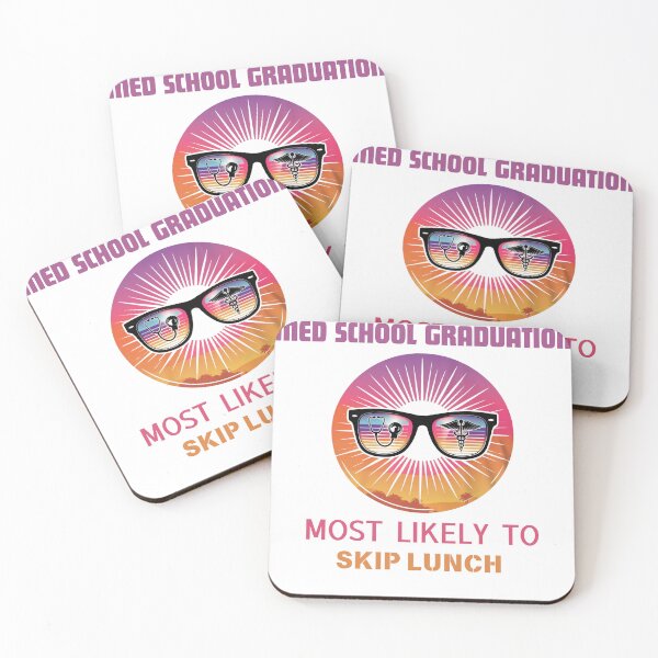 Item preview, Med School Graduation - Most Likely to - Skip Lunch designed and sold by catthemedic.