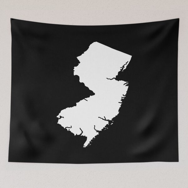 Item preview, White New Jersey Design designed and sold by PhilbonianDezin.