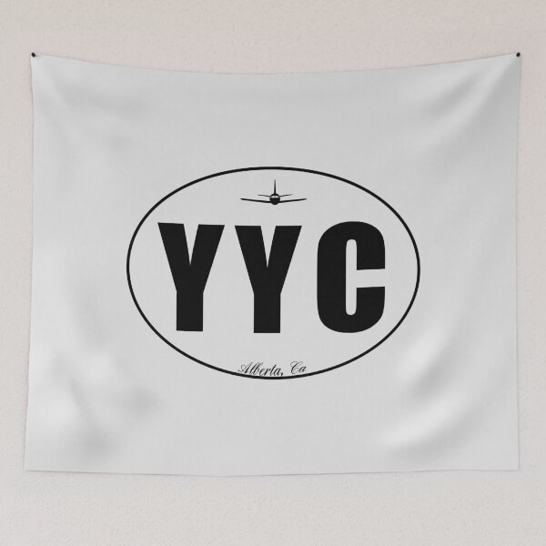 Item preview, YYC Alberta Canada CA Airport Code designed and sold by Lartheviking.
