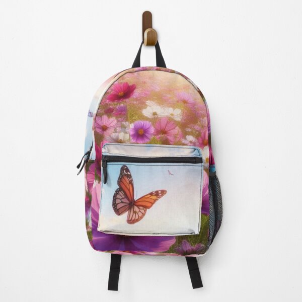 Item preview, Field of flowers with butterflies designed and sold by Russell-art88.