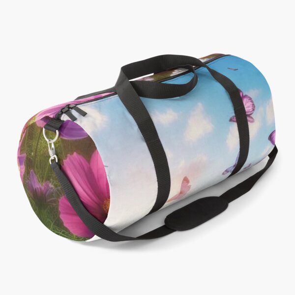 Item preview, Field of flowers with butterflies designed and sold by Russell-art88.