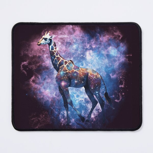 Item preview, Cosmic Giraffe with Galaxy of Love designed and sold by Kronic Universe.