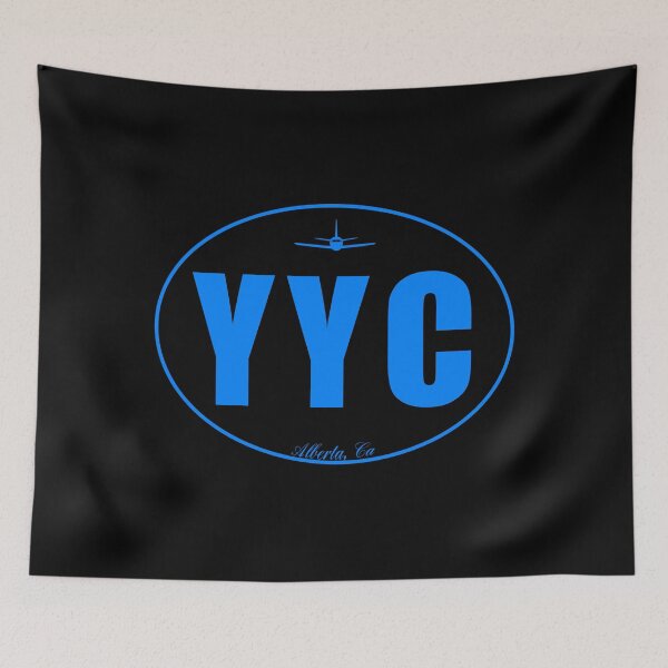 Item preview, YYC Alberta Canada CA Airport Code designed and sold by Lartheviking.