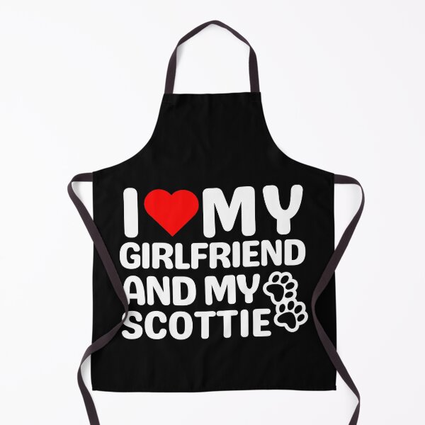 Item preview, I Love My Girlfriend And My Scottie designed and sold by TheAnimalZ00.