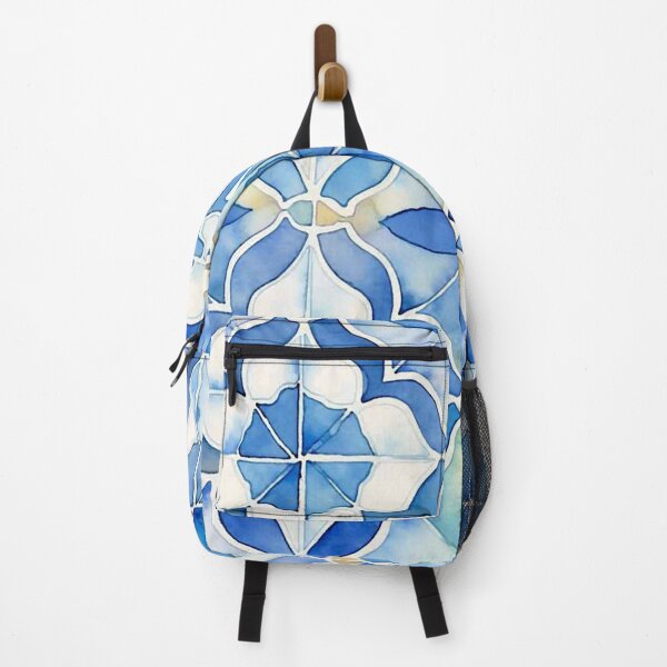 Item preview, Moroccan Blue Tile designed and sold by ViaARTfactory.