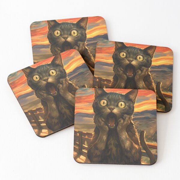 Item preview, Screaming Cat designed and sold by mustbewhy.