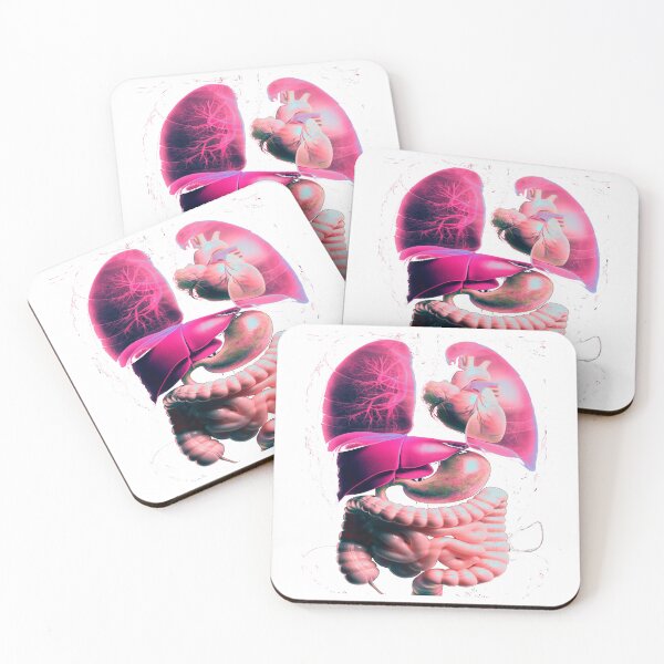 Item preview, Psychedelic Anatomy – Internal Organs Illustration designed and sold by Phoenix Créations.