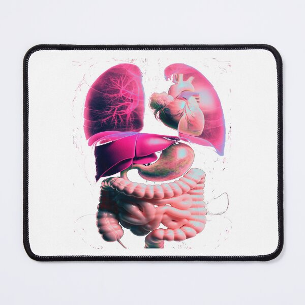 Item preview, Psychedelic Anatomy – Internal Organs Illustration designed and sold by Phoenix Créations.