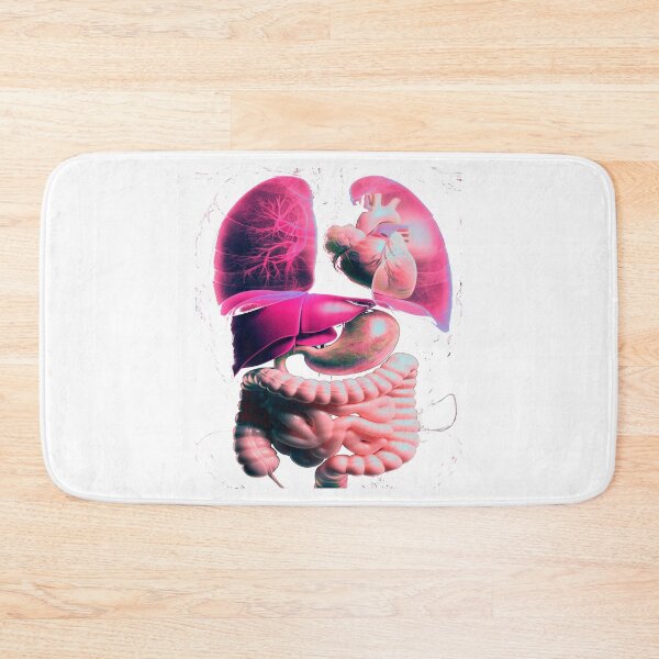 Item preview, Psychedelic Anatomy – Internal Organs Illustration designed and sold by Phoenix Créations.