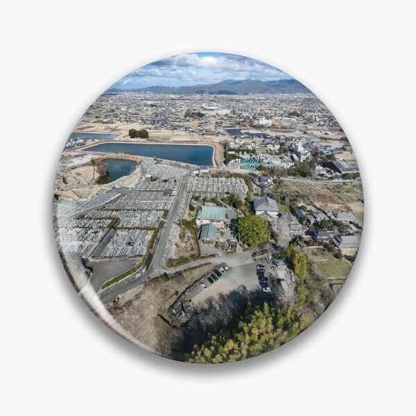 Item preview, Temple 47 - Yasaka-ji Temple - Aerial Image designed and sold by Japaholic.