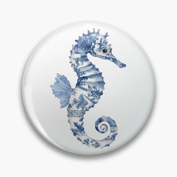 Item preview, Toile Seahorse designed and sold by AquarellesWorks.