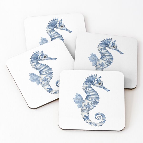 Item preview, Toile Seahorse designed and sold by AquarellesWorks.