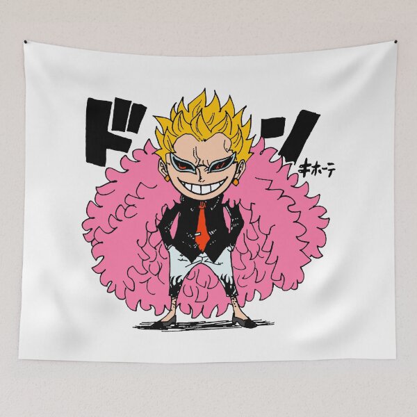 Item preview, Donquixote Doflamingo hand drawn sketch designed and sold by FriskySloths.