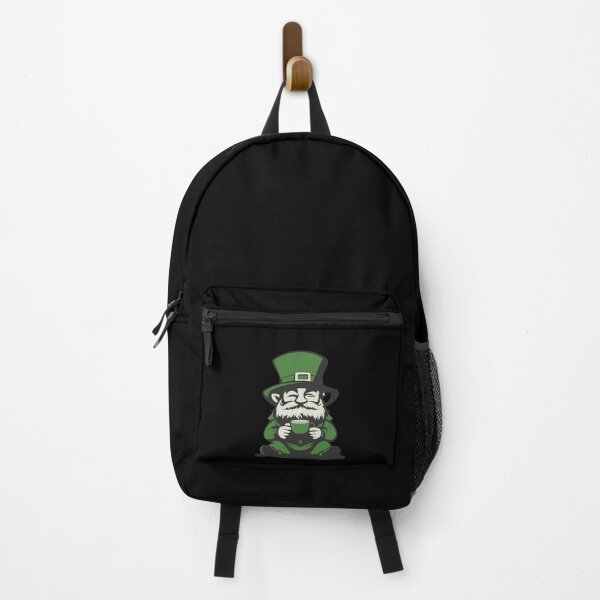 Item preview, Cute Leprechaun Sipping Rainbow Coffee Lucky Bean designed and sold by FWLKIT.