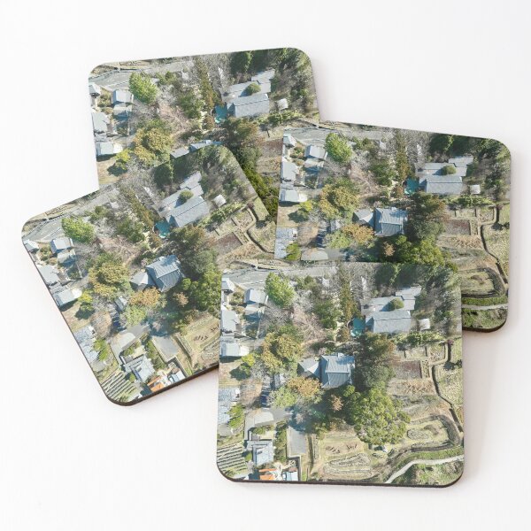 Item preview, Temple 46 - Joruri-ji Temple - Aerial Image designed and sold by Japaholic.