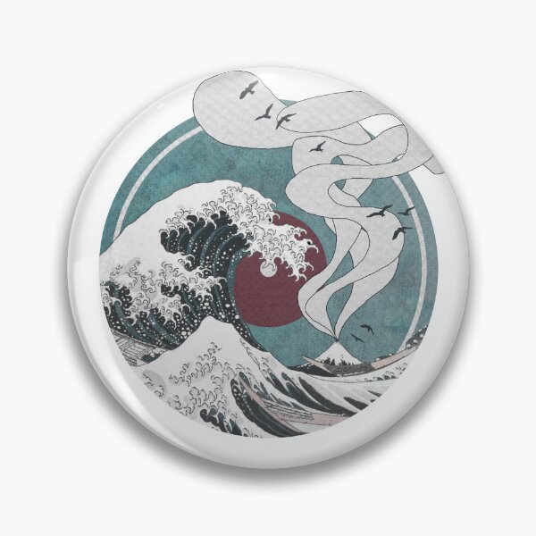 Item preview, The Great Wave & the Mountain Duet designed and sold by maryedenoa.
