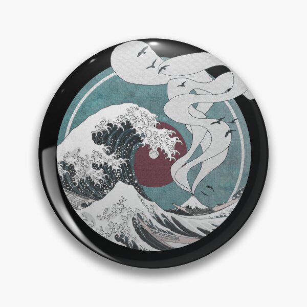 Item preview, The Great Wave & the Mountain Duet designed and sold by maryedenoa.