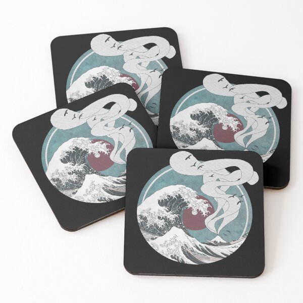 Item preview, The Great Wave & the Mountain Duet designed and sold by maryedenoa.