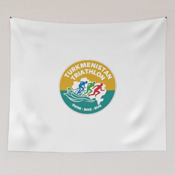 Item preview, Turkmenistan Triathlon – From Dunes to Dreams designed and sold by Triathlongram.