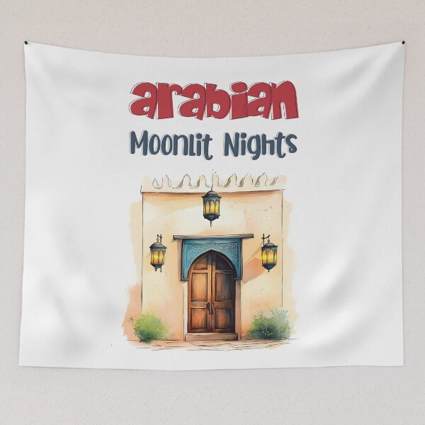 Item preview, Arabian Moonlit Nights | Magic, Mystery, and 1001 Stories designed and sold by FUNqoosh.