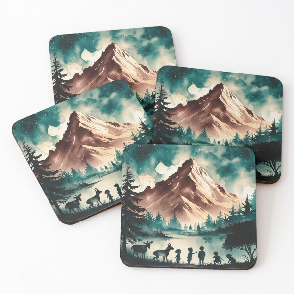 Item preview, Night Under the Mountain designed and sold by EveryGoodGift.