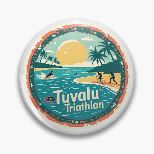 Artikelvorschau, Tuvalu Triathlon – Vom Ozean zum Ufer entworfen und verkauft von Triathlongram.