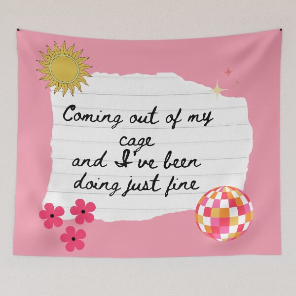 Item preview, Mr Brightside Lyric Print designed and sold by Femme Pastel Collective.