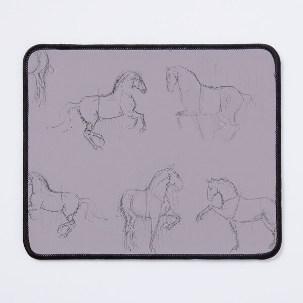 Item preview, Copy of Copy of Classical Dressage Horses in Lavender designed and sold by Lavender Woodman.