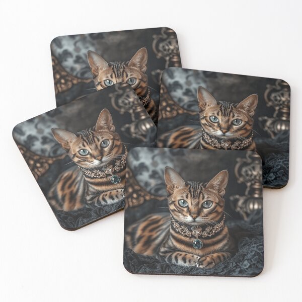 Item preview, Bengal Cat Relaxing  designed and sold by LunarCatCult.