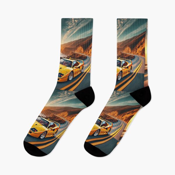 Item preview, Iconic 80s Italian Supercar – Coastal Sunset Masterpiece designed and sold by Meta2Physical.