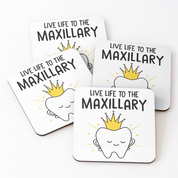 Item preview, Dental Live Life To The Maxillary - Funny Dental Puns designed and sold by tcvnguyen.