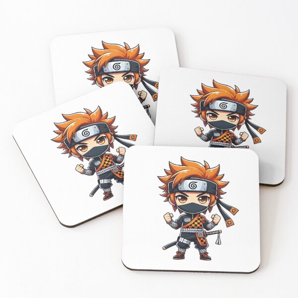 Item preview, Chibi Naruto-Inspired Ninja - Cute Anime Art designed and sold by sabily.