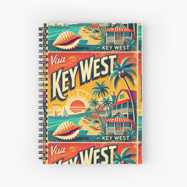 Item preview, Retro Key West – A Tropical Vintage Escape designed and sold by Meta2Physical.
