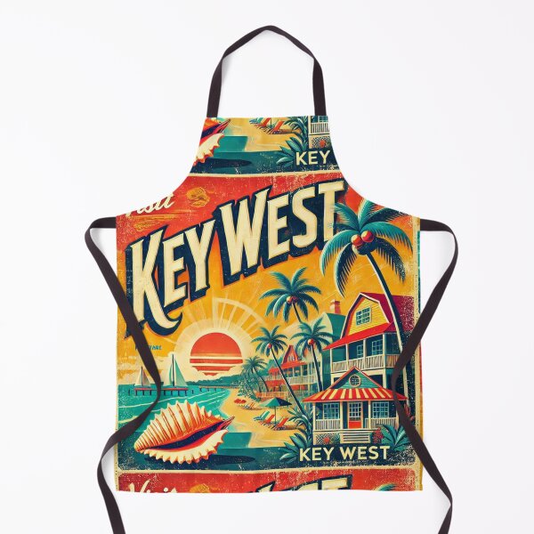 Item preview, Retro Key West – A Tropical Vintage Escape designed and sold by Meta2Physical.
