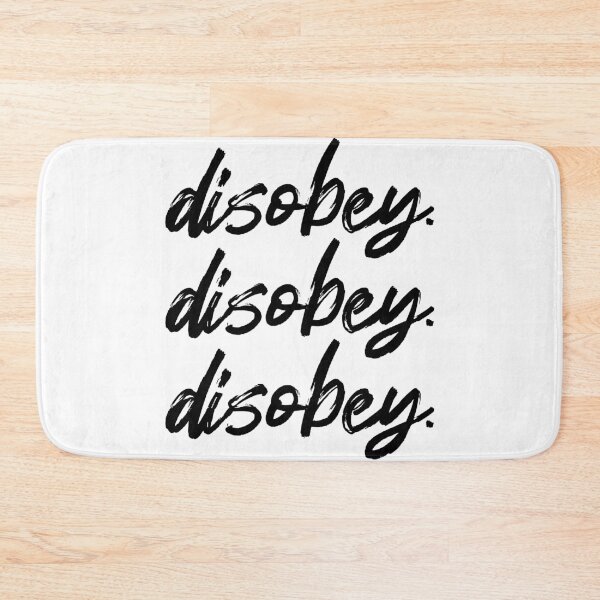 Item preview, Disobey Anti Fascist Antifa Female Rage Anti Trump Resist Sign designed and sold by ichewsyou.