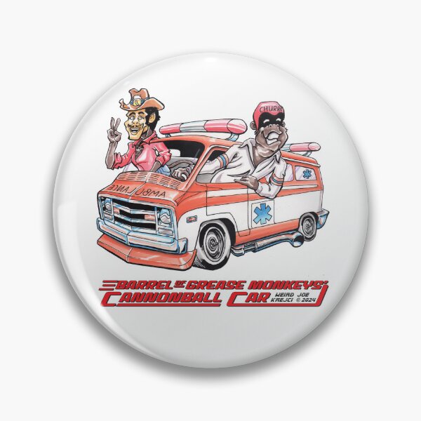Item preview, Cannonball Ambulance Cartoon designed and sold by Joe5art.