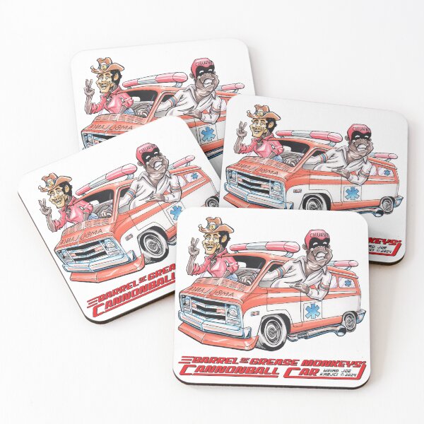Item preview, Cannonball Ambulance Cartoon designed and sold by Joe5art.