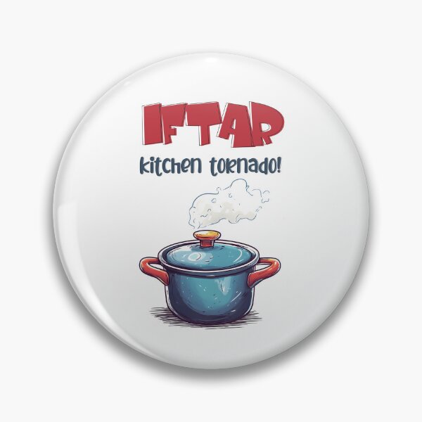 Item preview, Iftar Kitchen Tornado | Where Magic (and Mess) Happens- Funny Ramadan Kitchen Meme designed and sold by FUNqoosh.